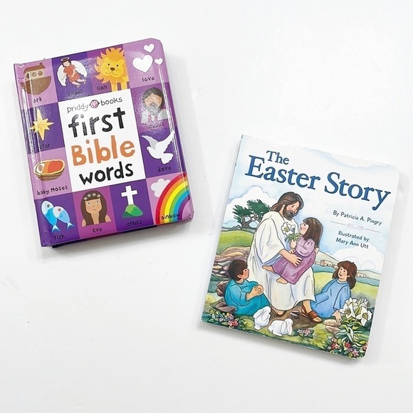 First Bible Words & The Easter Story baby board books - Picture 1 of 3